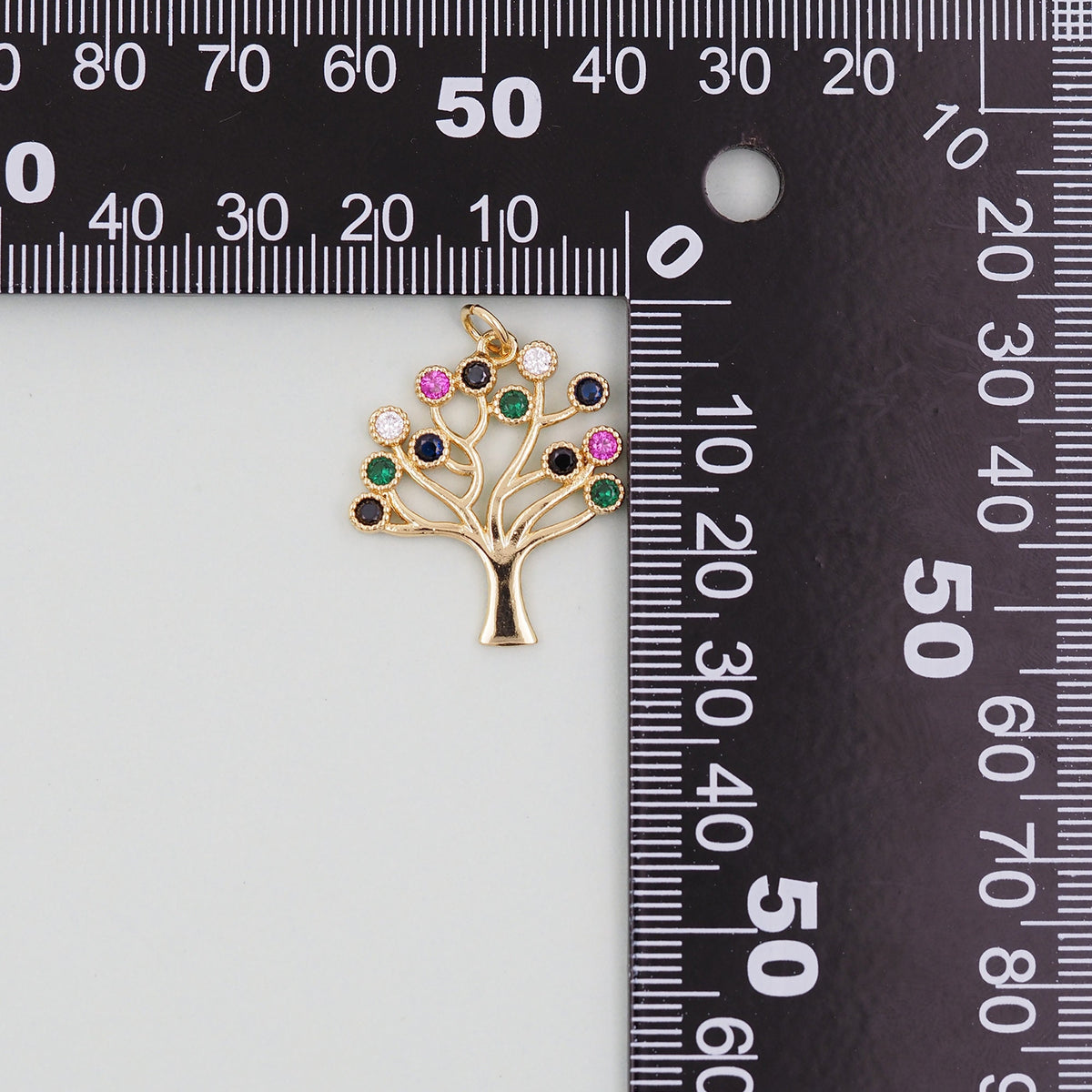 Gold tree of Life Charms,18K Gold Filled tree of Life Pendant,Silver tree of Life Charm Bracelet Necklace for DIY Jewelry Mak