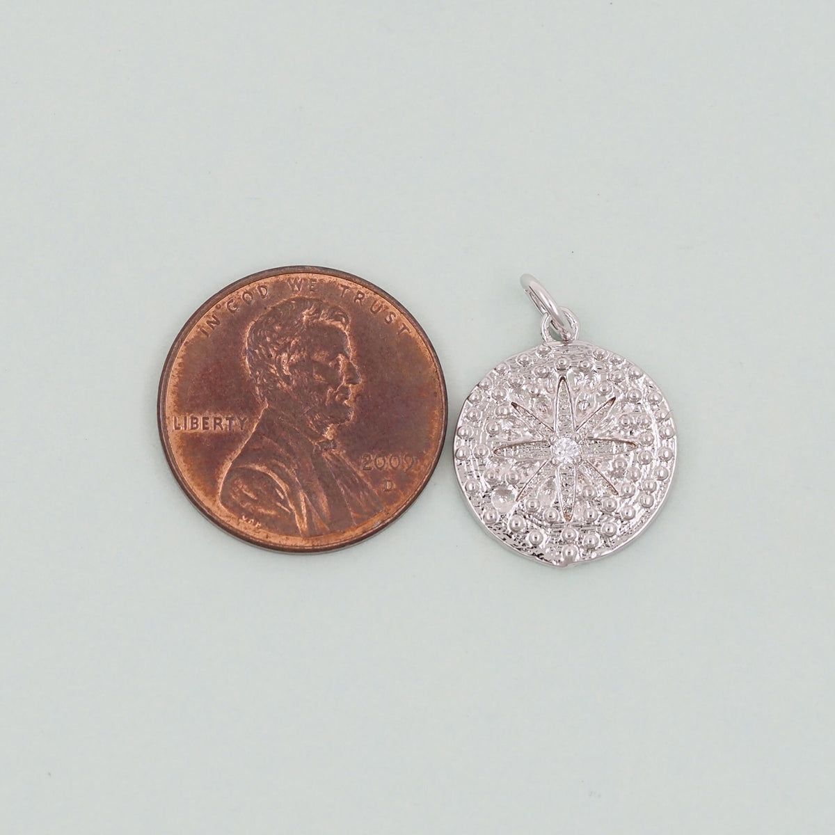 Gold Star Charms,18K Gold Filled Starburst Pendant,North Star Charm Bracelet Necklace for DIY Jewelry Making Supply