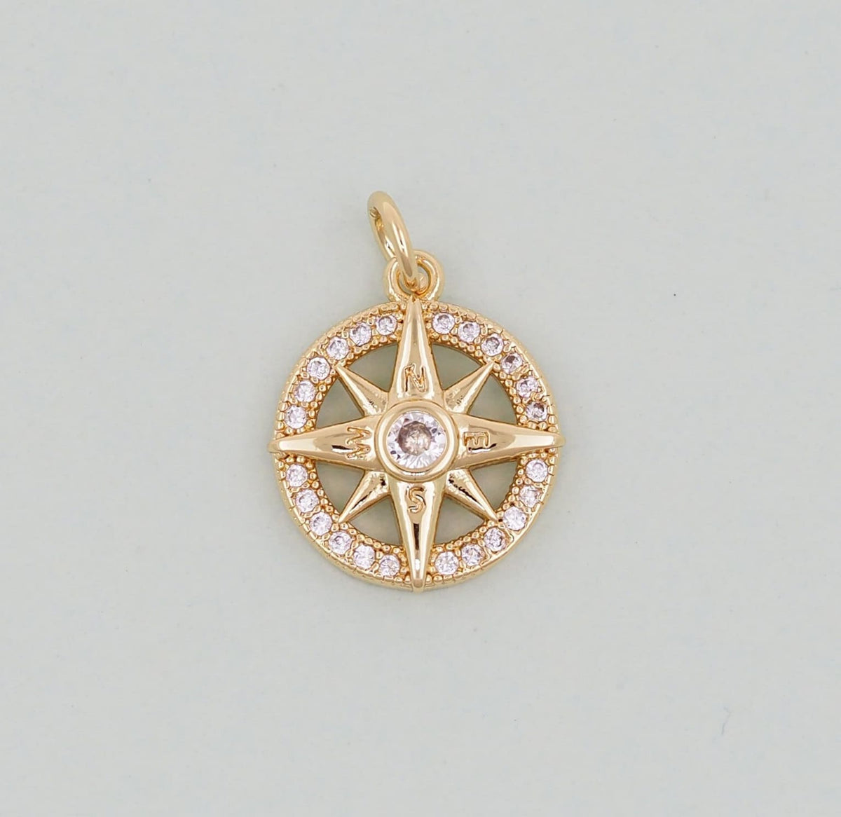 18K Gold Filled Star Charm Pendant for Jewelry Making