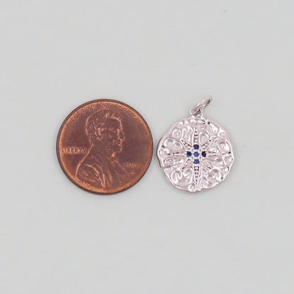 Gold Star Charms,18K Gold Filled Sun Pendant,Celestial Charm Bracelet Necklace for DIY Jewelry Making Supply