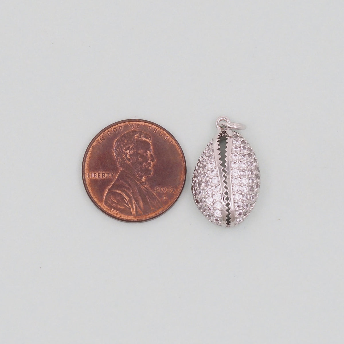 18K Gold Filled Shell Charm Pendant for Jewelry Making