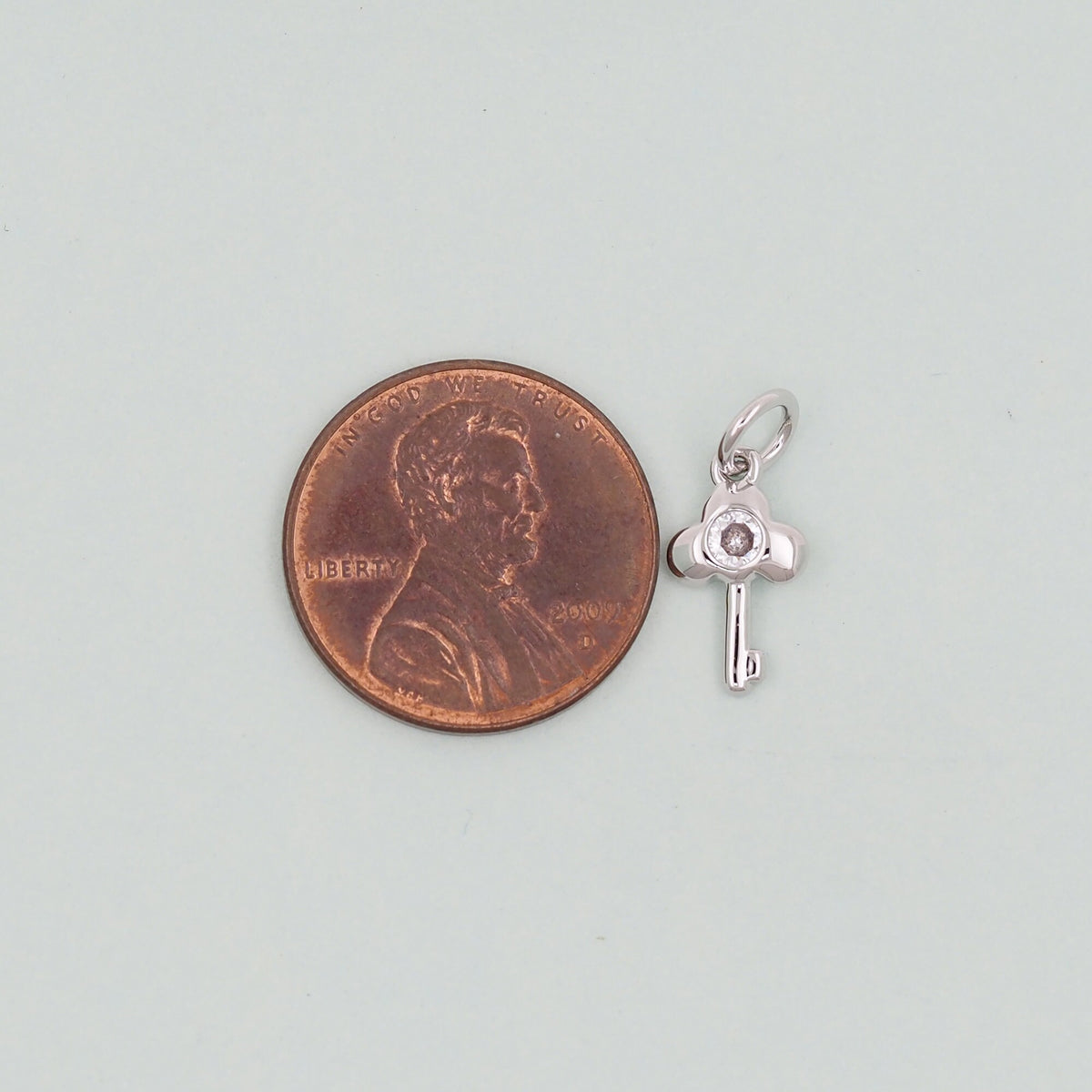 Gold Key Charms,18K Gold Filled Key Pendant,Key Charm Bracelet Necklace for DIY Jewelry Making Supply
