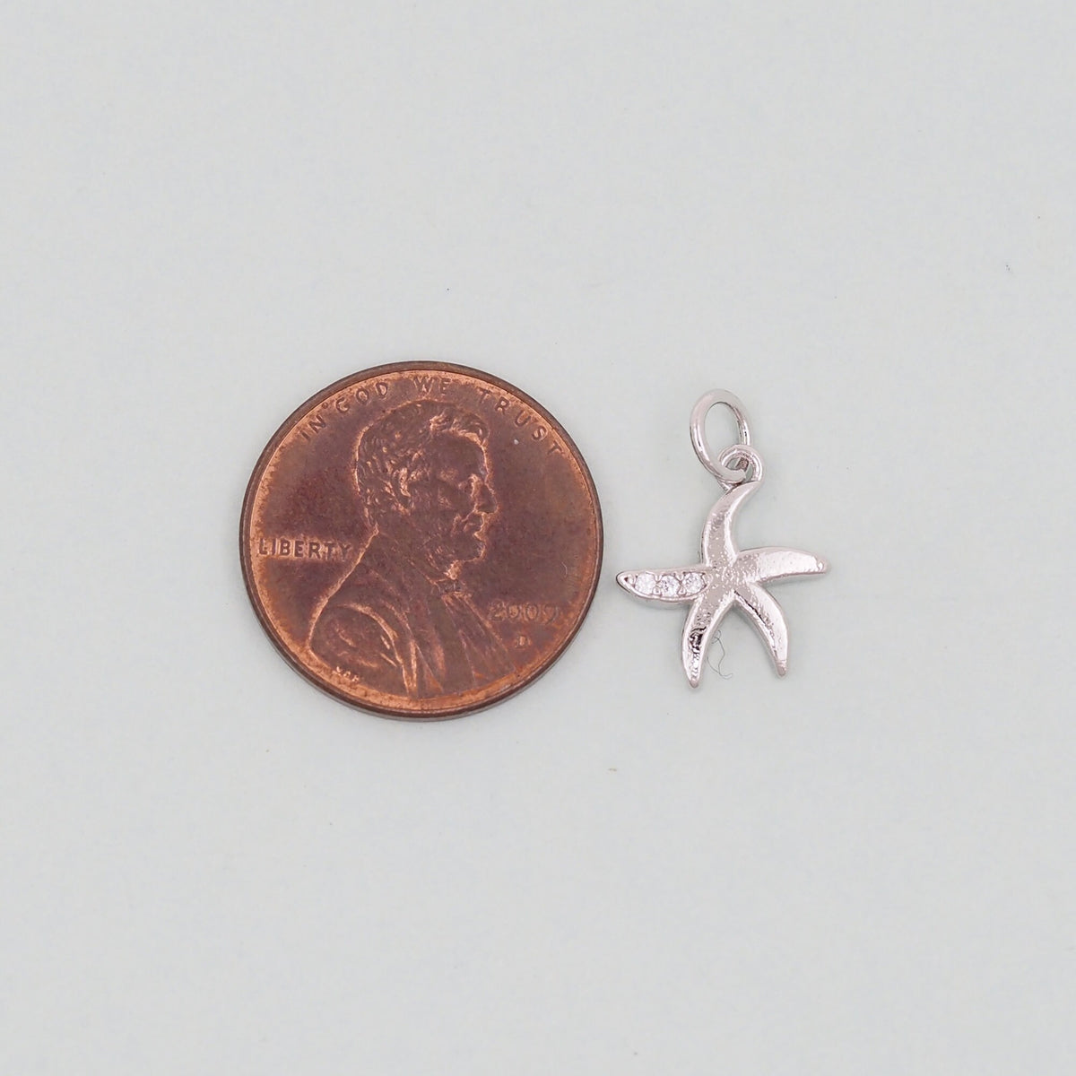 Gold Starfish Charms,18K Gold Filled Sea star Pendant,Starfish Charm Bracelet Necklace for DIY Jewelry Making Supply