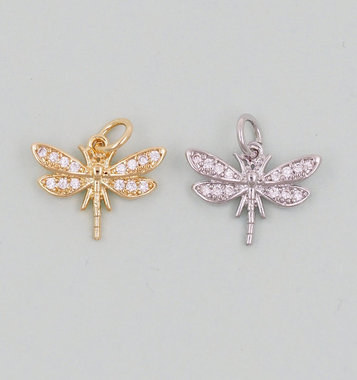 18K Gold Filled Charm Pendant for Jewelry Making