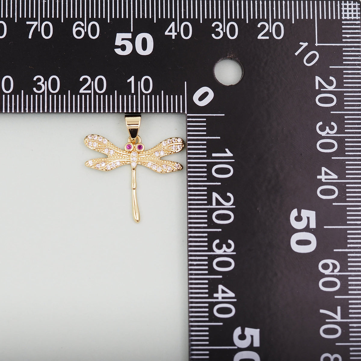 Gold Dragonfly Charms,18K Gold Filled Dragonfly Pendant,Silver Dragonfly Charm Bracelet Necklace for DIY Jewelry Making Suppl