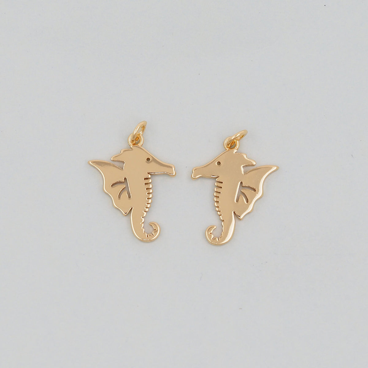 18K Gold Filled Horse Charm Pendant for Jewelry Making
