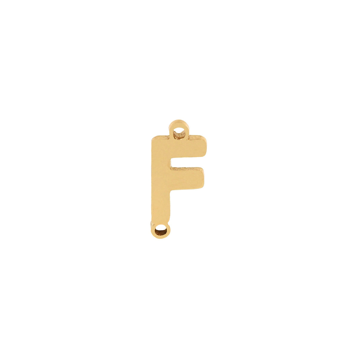 Gold letter Charms,18K Gold Filled letter Pendant,initial Charm Bracelet Necklace for DIY Jewelry Making Supply