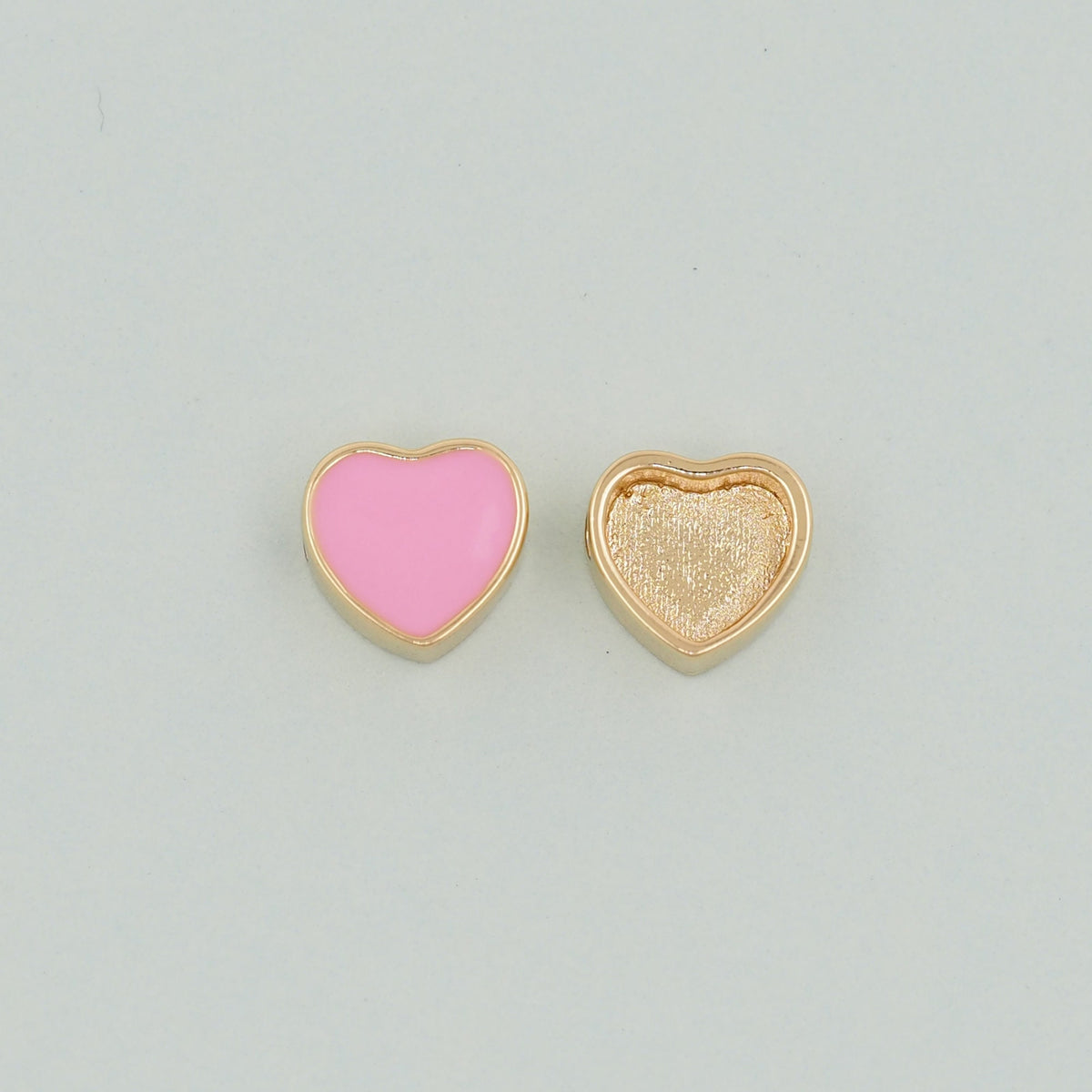 18K Gold Filled Enamel Heart Jewelry Beads for Jewelry Making