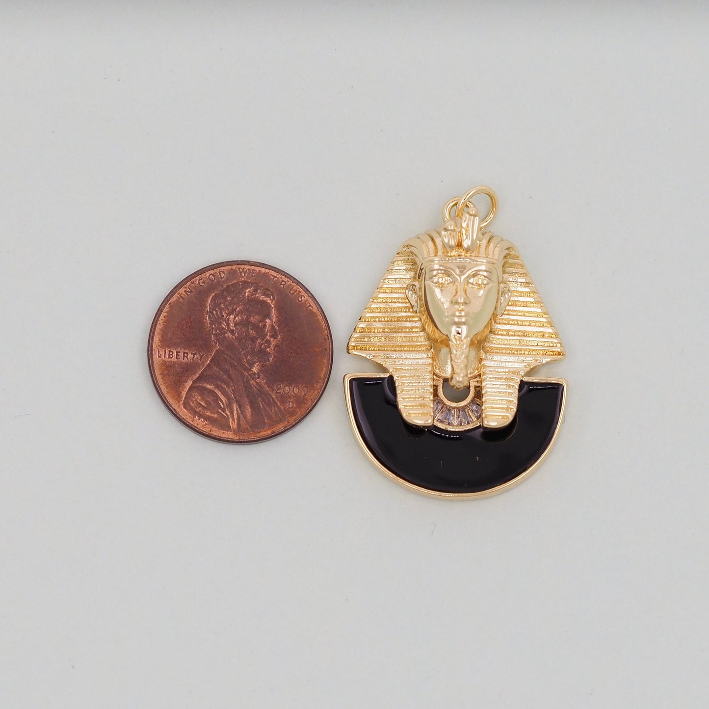 Gold Sphinx Charms,18K Gold Filled Sphinx Pendant,Sphinx Charm Bracelet Necklace for DIY Jewelry Making Supply
