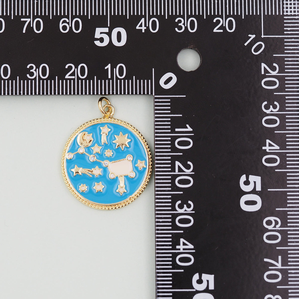 Gold Sun Charms,18K Gold Filled Star  Pendant,Celestial Charm Bracelet Necklace for DIY Jewelry Making Supply