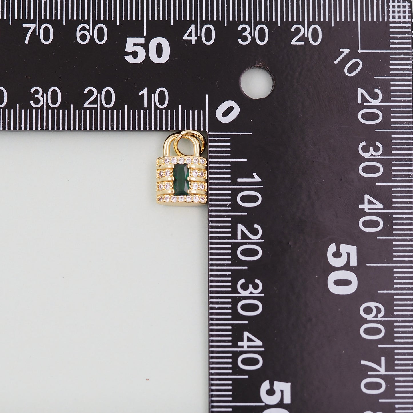 Gold Key Lock Charms,18K Gold Filled Key Pendant,Silver Key Charm Bracelet Necklace for DIY Jewelry Making Supply