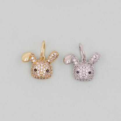 18K Gold Filled Hand Charm Pendant for Jewelry Making