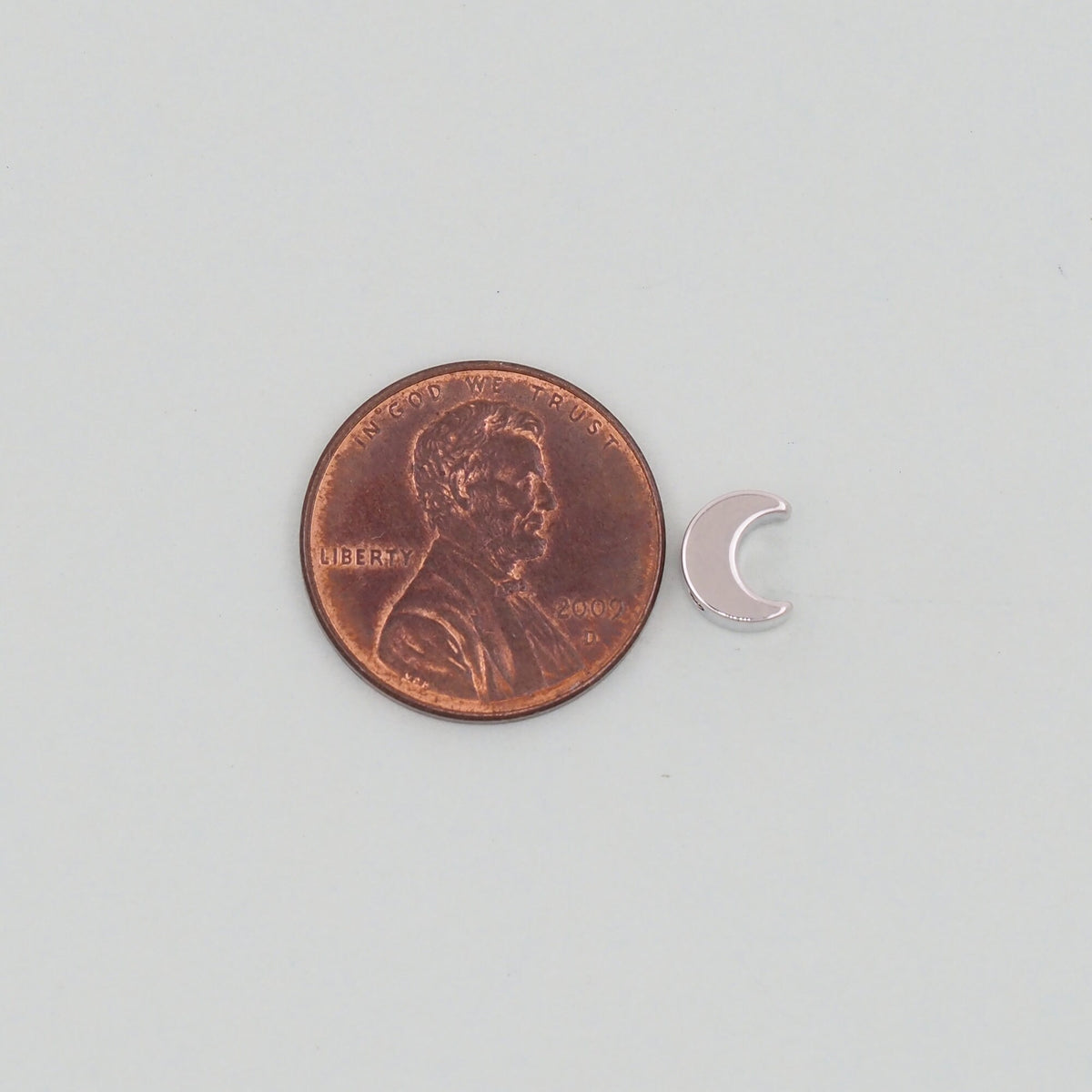 18K Gold Filled Moon Jewelry Beads 2 mm for Jewelry Making
