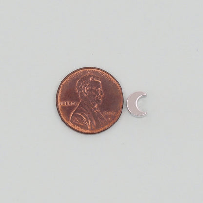 18K Gold Filled Moon Jewelry Beads 2 mm for Jewelry Making