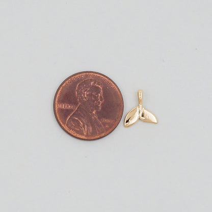 Gold Mermaid  Charms,18K Gold Filled Tail Pendant,CZ Micro Pave Mermaid Tail Charm Bracelet Necklace for DIY Jewelry Making Supply