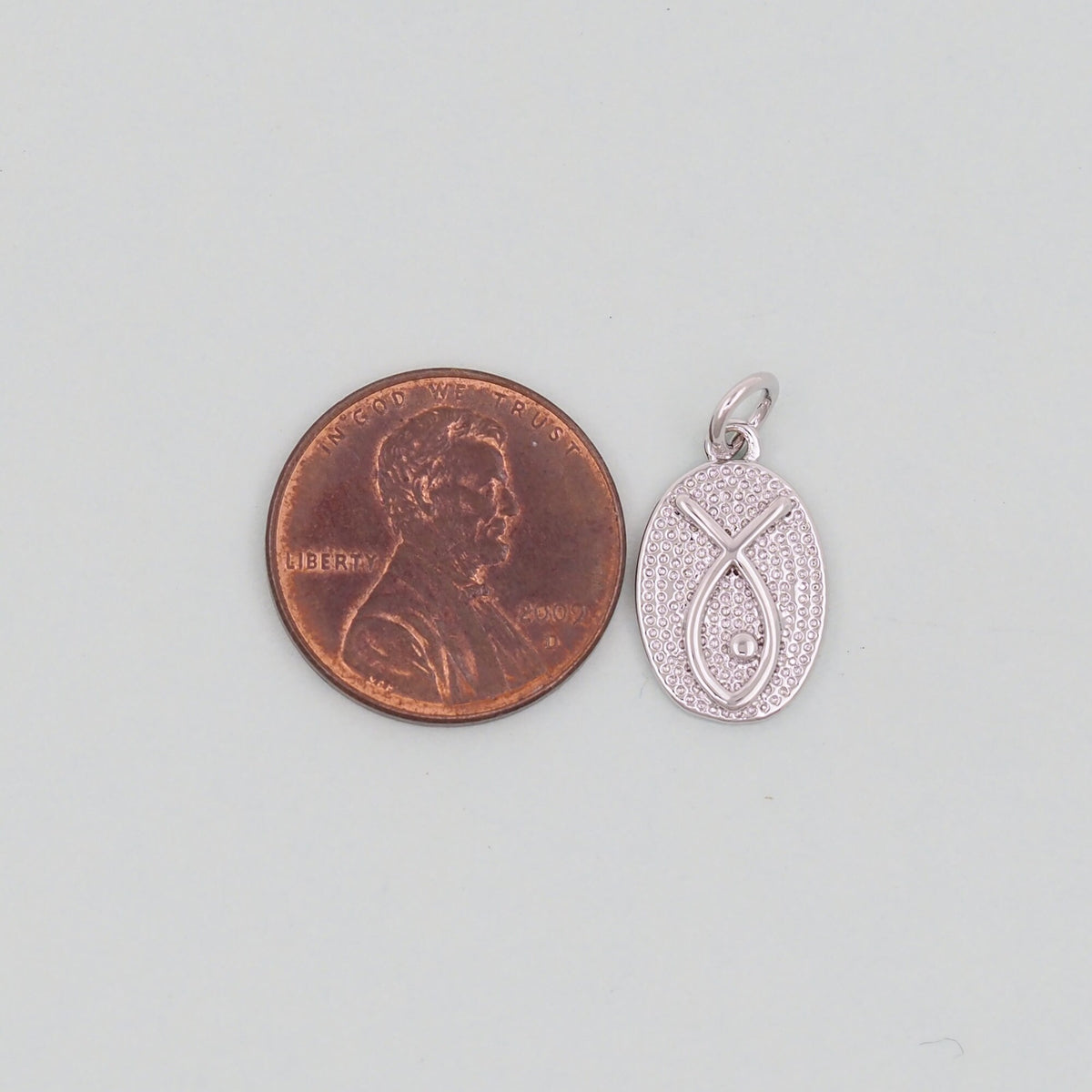 18K Gold Filled Fish Charm Pendant for Jewelry Making
