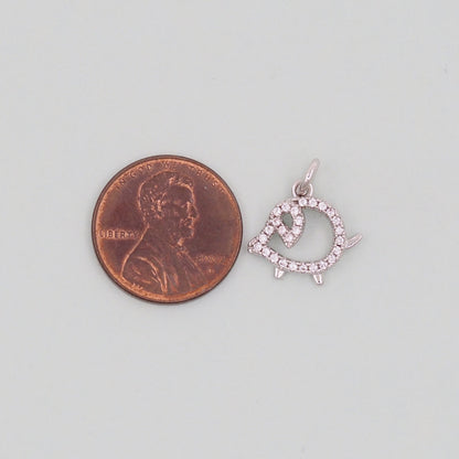 18K Gold Filled Hand Charm Pendant for Jewelry Making