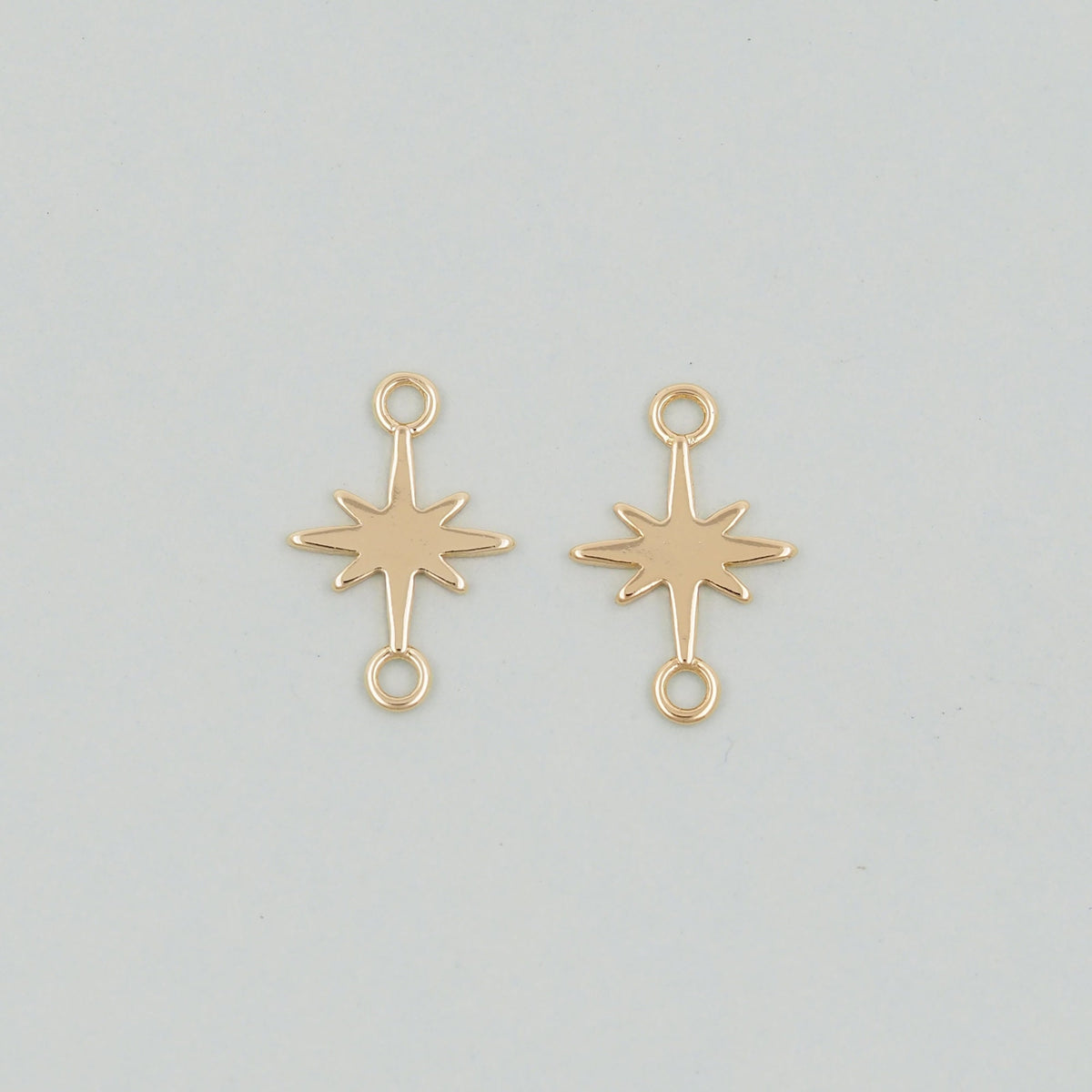 18K Gold Filled Star Charm Pendant for Jewelry Making