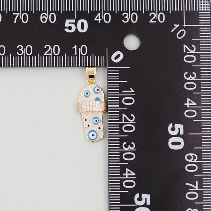 18K Gold Filled Hand Charm Pendant for Jewelry Making