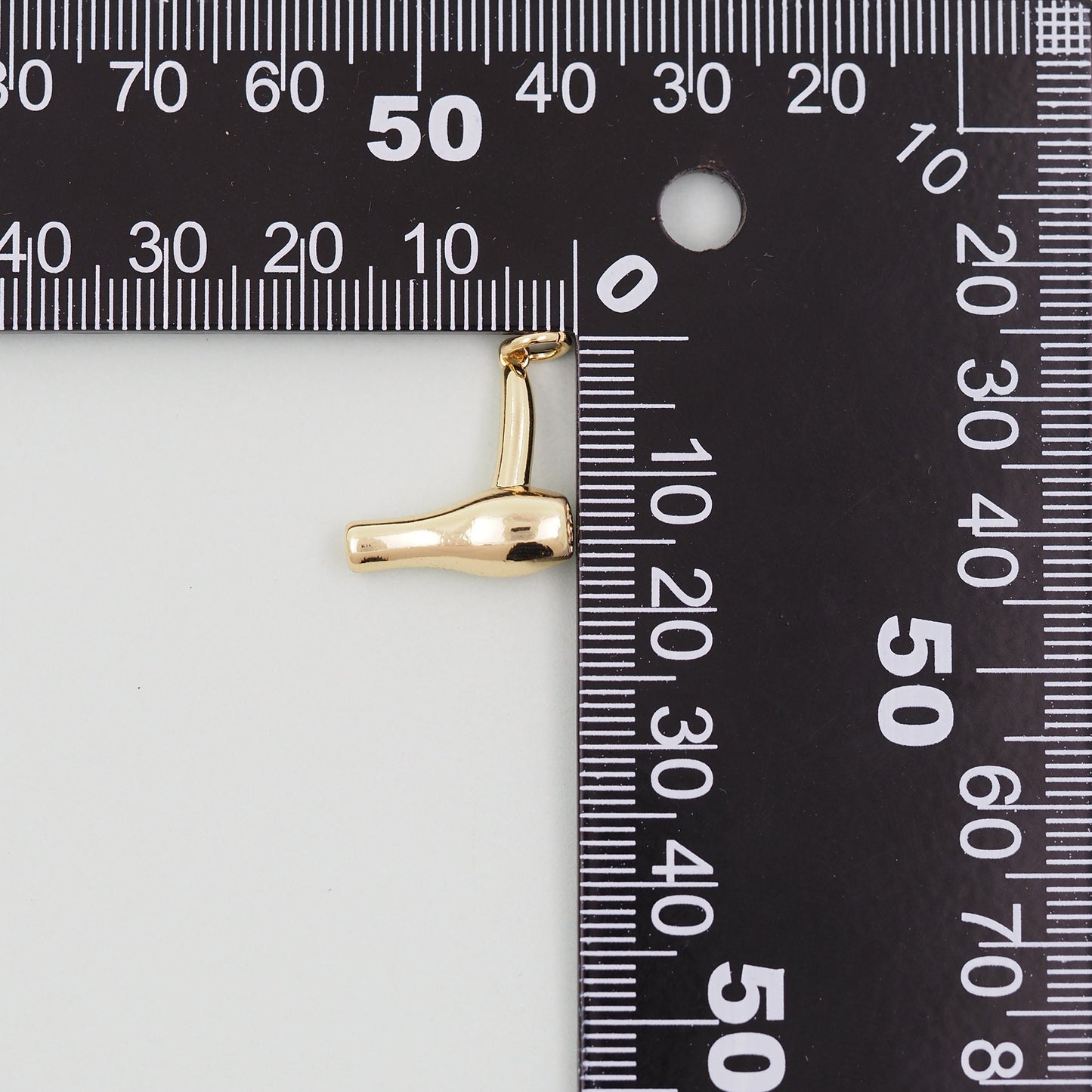 Gold hair dryer Charms,18K Gold Filled hair dryer Pendant,hair dryer Charm Bracelet Necklace for DIY Jewelry Making Supply