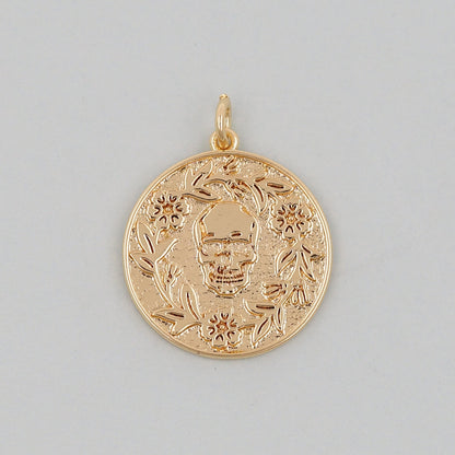 18K Gold Filled Hand Charm Pendant for Jewelry Making