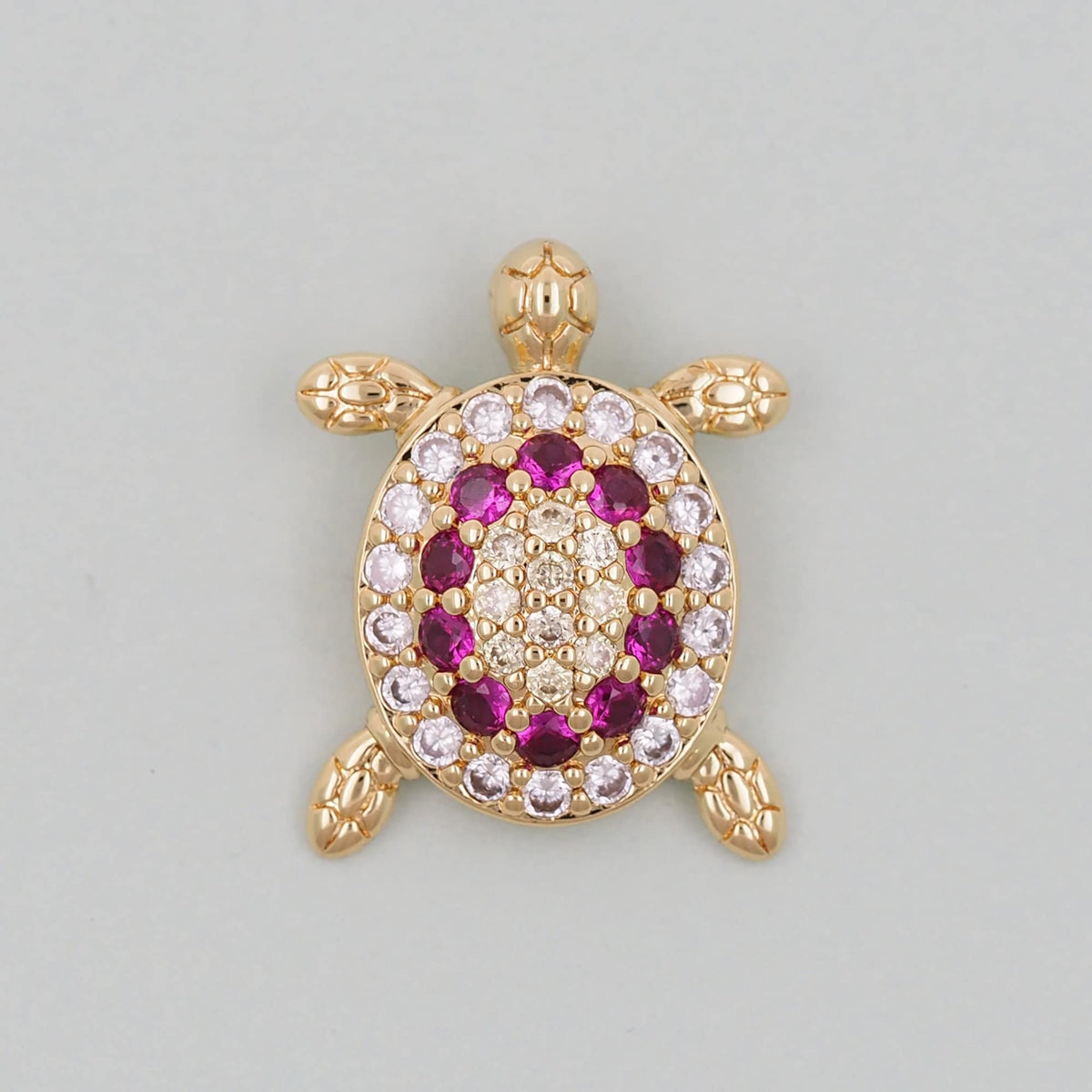 Gold turtle Charms,18K Gold Filled turtle Pendant,turtle Charm Bracelet Necklace for DIY Jewelry Making Supply