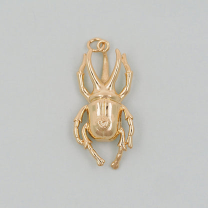 18K Gold Filled Charm Pendant for Jewelry Making