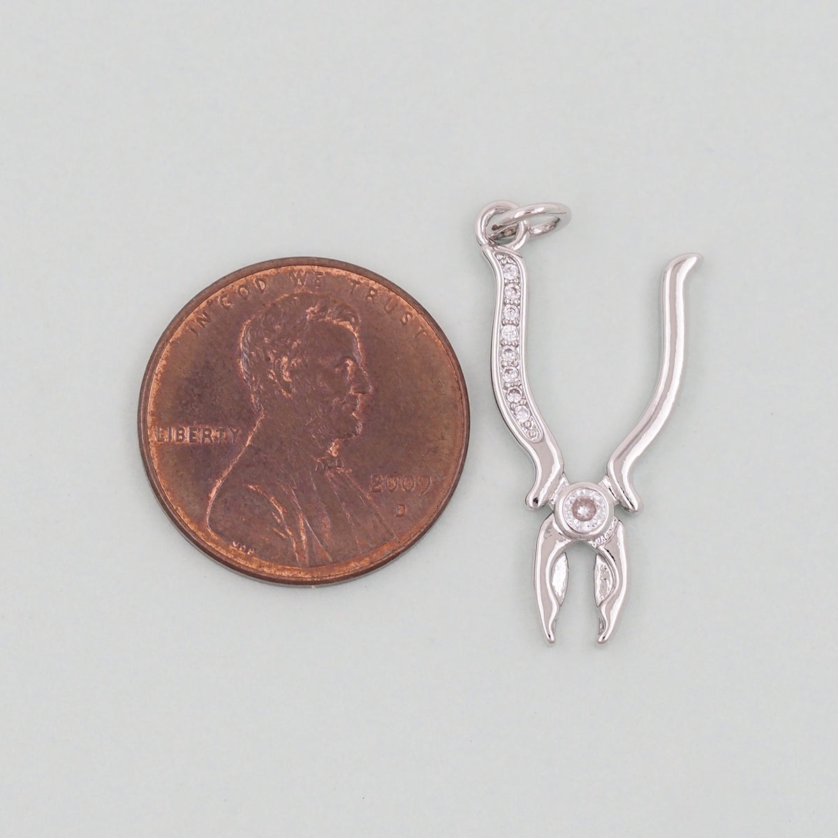 Gold Pliers Charms,18K Gold Filled pliers Pendant,pliers Charm Bracelet Necklace for DIY Jewelry Making Supply