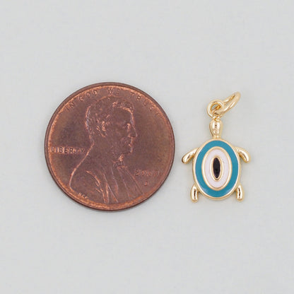 18K Gold Filled Hand Charm Pendant for Jewelry Making