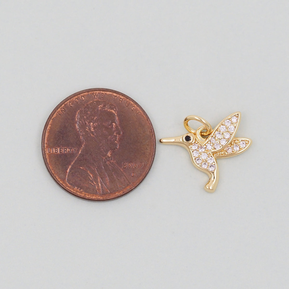 Gold Bird Charms,18K Gold Filled Bird Pendant,Silver Bird Charm Bracelet Necklace for DIY Jewelry Making Supply