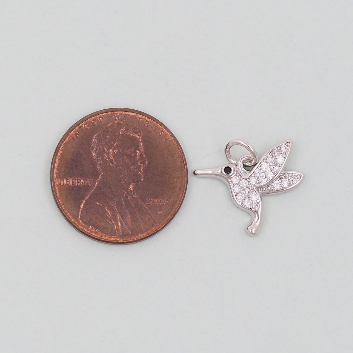 Gold Bird Charms,18K Gold Filled Bird Pendant,Silver Bird Charm Bracelet Necklace for DIY Jewelry Making Supply