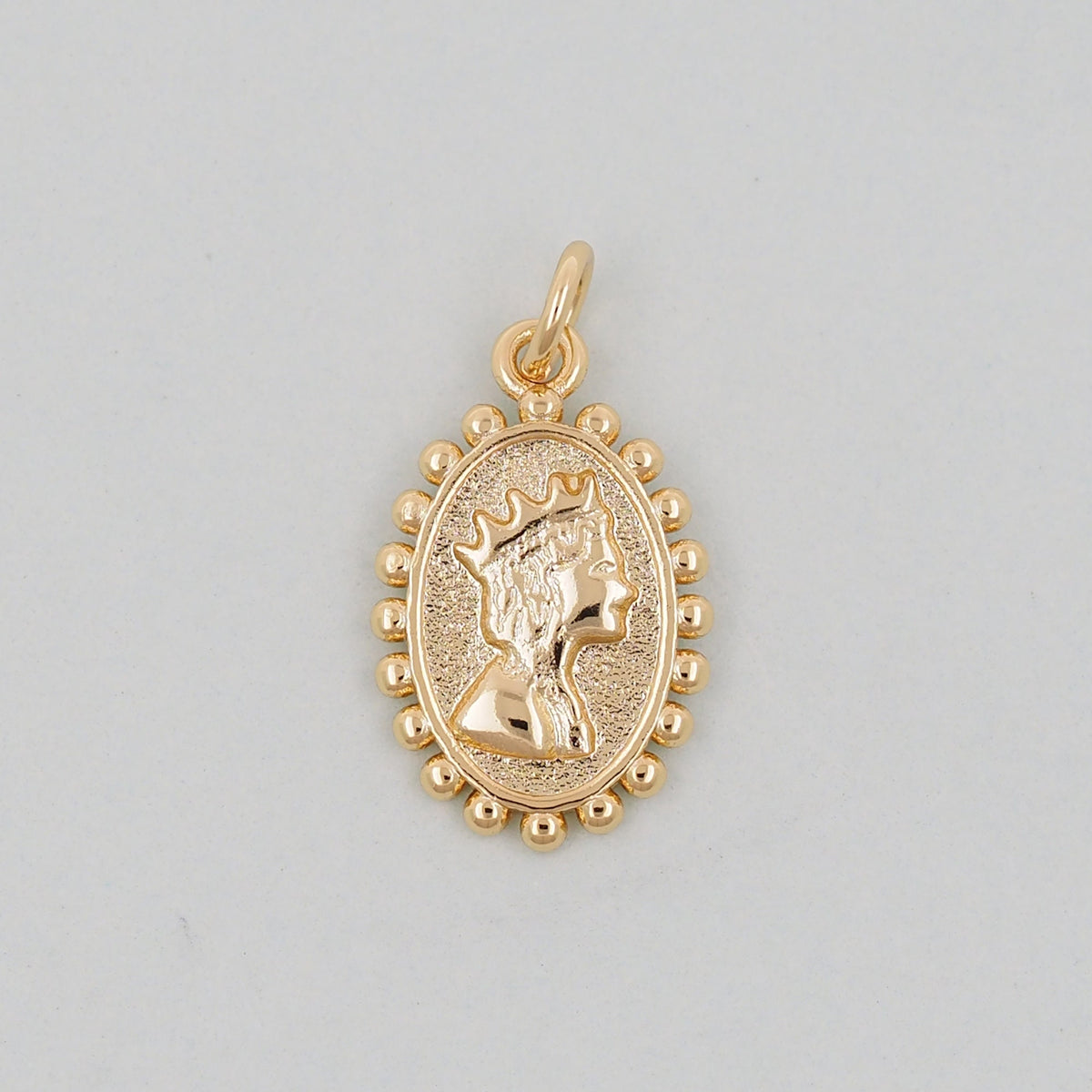 18K Gold Filled Hand Charm Pendant for Jewelry Making