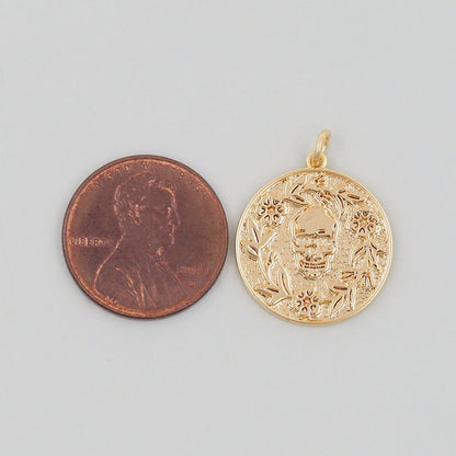18K Gold Filled Hand Charm Pendant for Jewelry Making