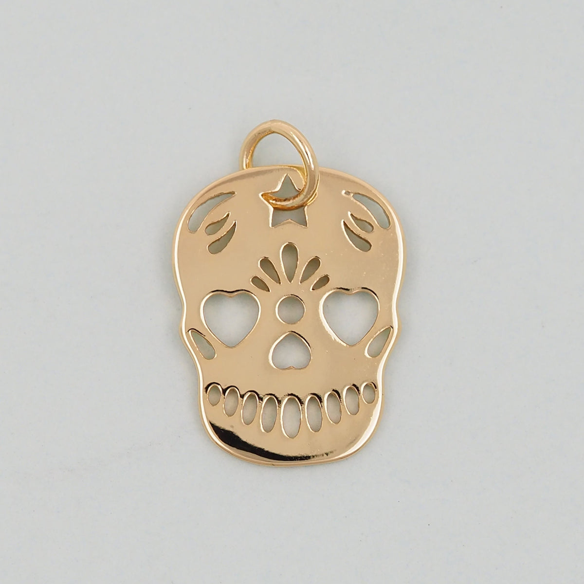 18K Gold Filled Hand Charm Pendant for Jewelry Making