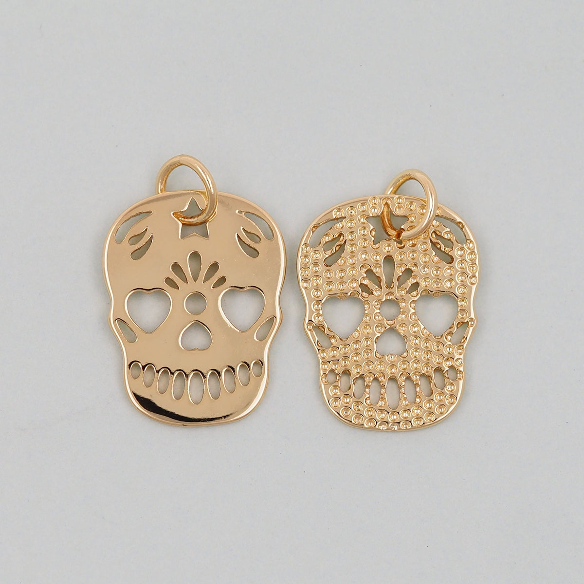 18K Gold Filled Hand Charm Pendant for Jewelry Making