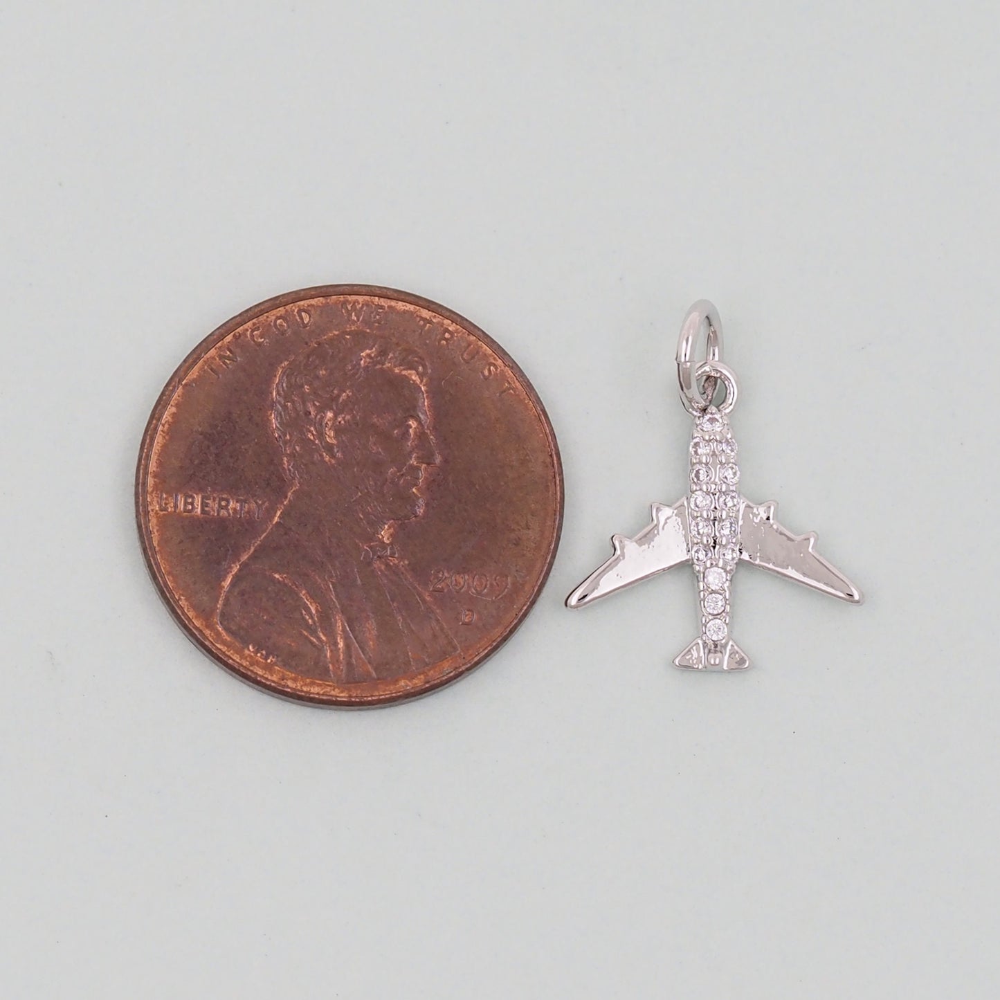 Silver airplane Charms,airplane Pendant,airplane Charm Bracelet Necklace for DIY Jewelry Making Supply