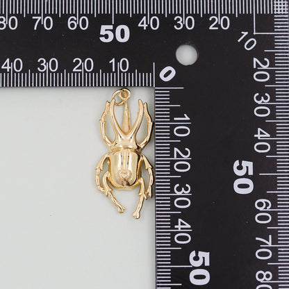18K Gold Filled Charm Pendant for Jewelry Making