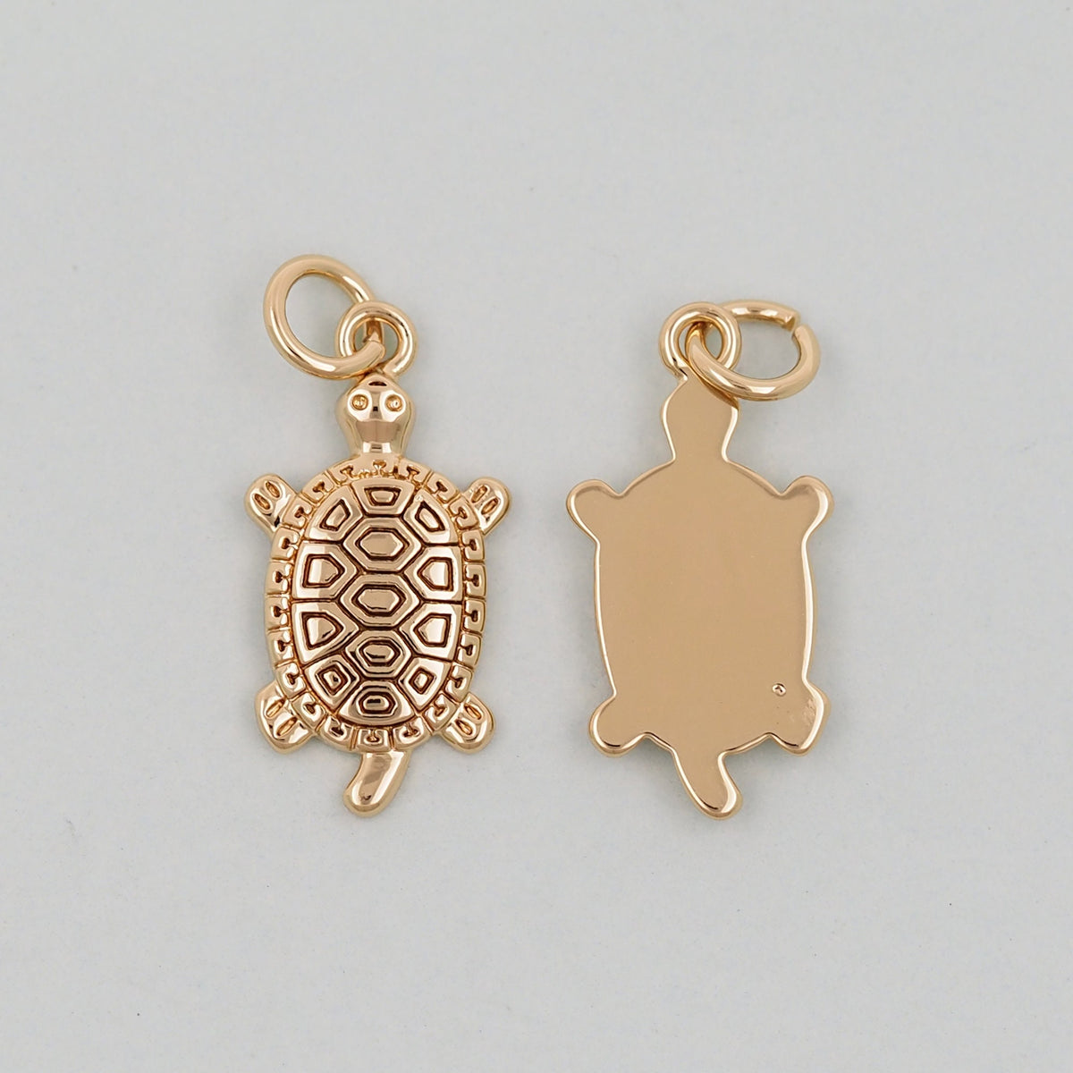 Gold turtle Charms,18K Gold Filled turtle Pendant,turtle Charm Bracelet Necklace for DIY Jewelry Making Supply