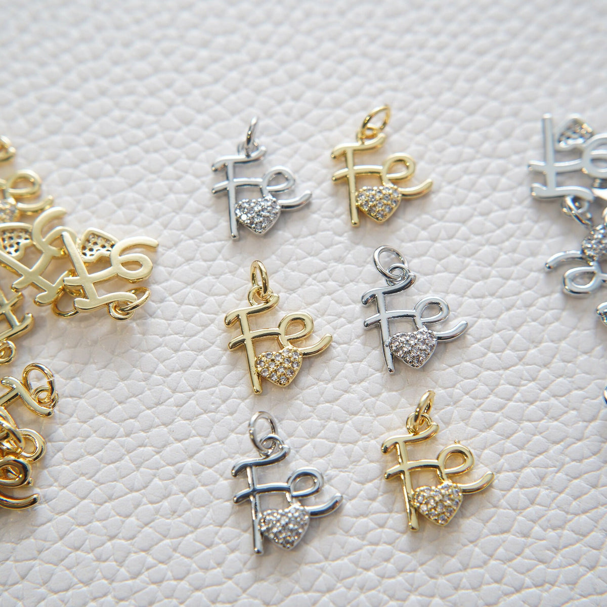 18K Gold Filled Charm Pendant for Jewelry Making