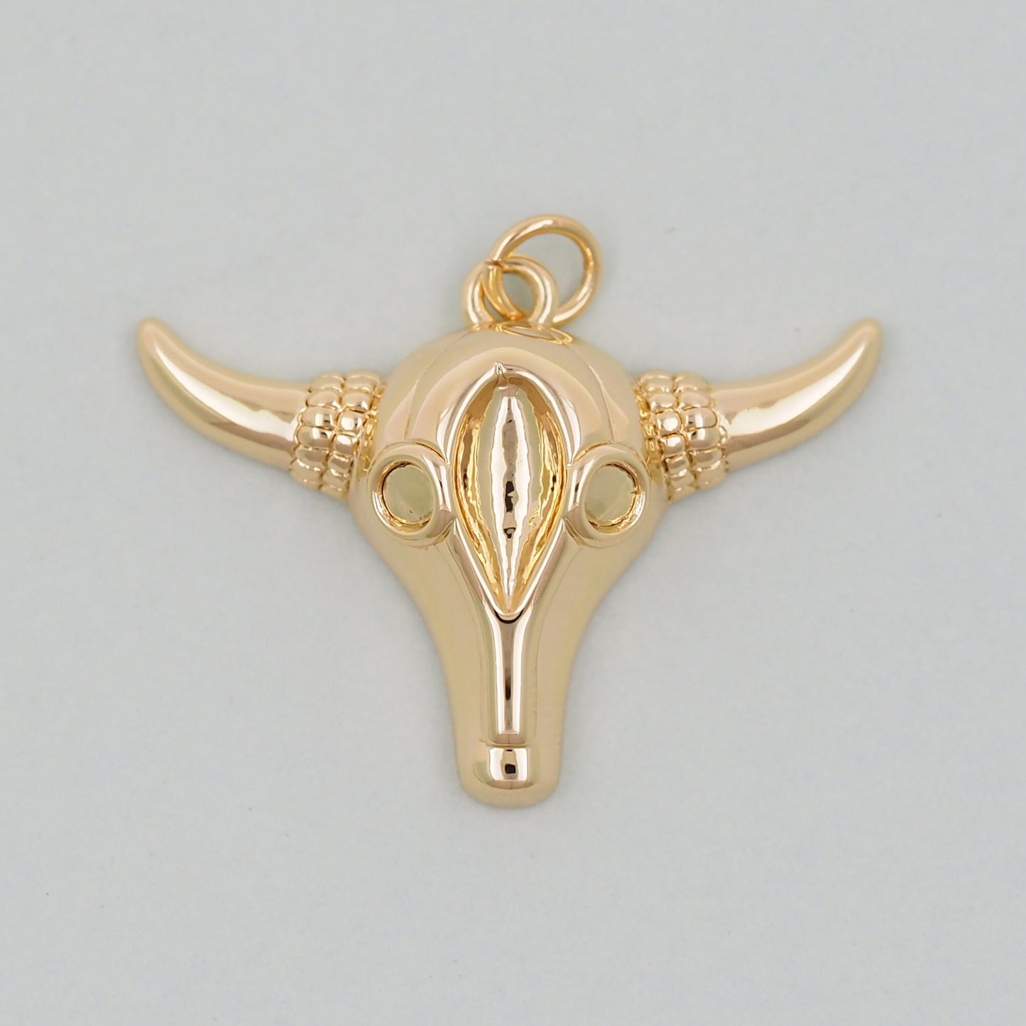 Gold Cow Charms,18K Gold Filled Cow Pendant,Cow Charm Bracelet Necklace for DIY Jewelry Making Supply