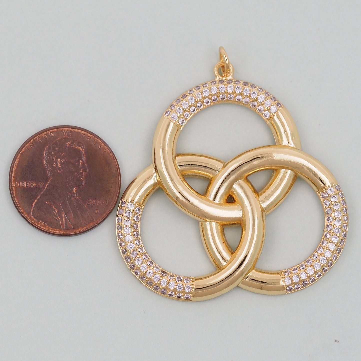 Gold Geometric Charms,18K Gold Filled Geometric Pendant,Geometric Charm Bracelet Necklace for DIY Jewelry Making Supply