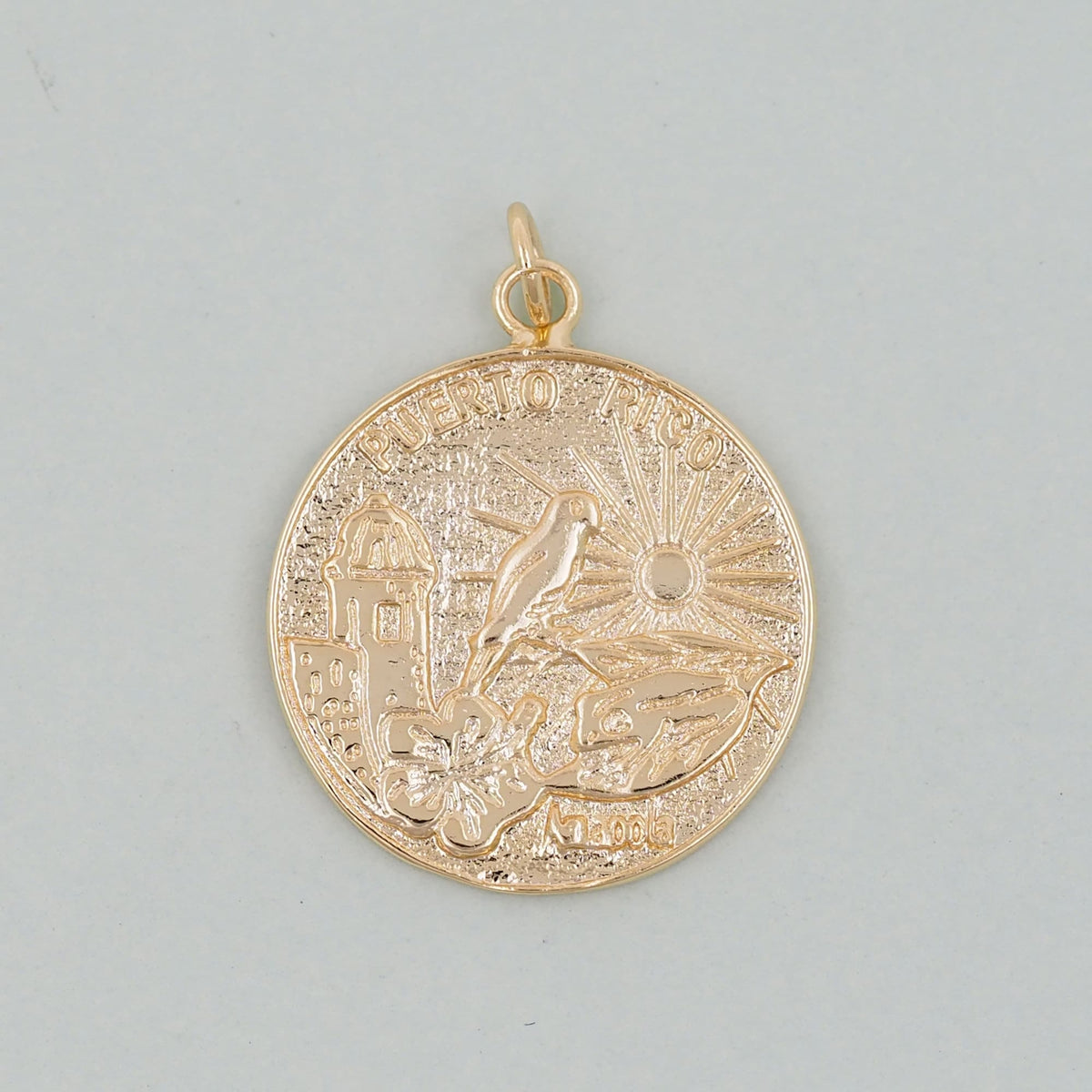 18K Gold Filled Hand Charm Pendant for Jewelry Making