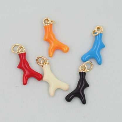 18K Gold Filled Hand Charm Pendant for Jewelry Making