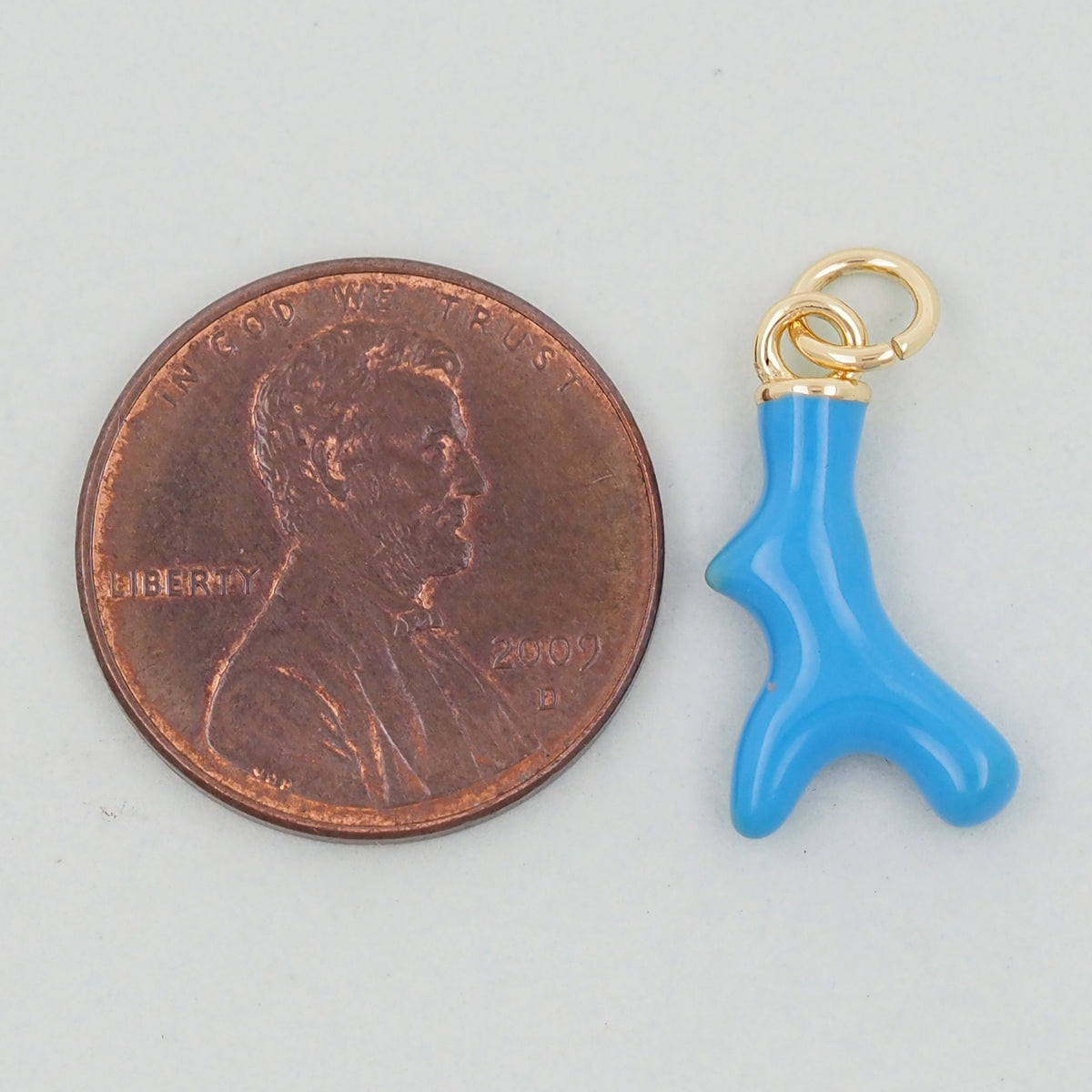 18K Gold Filled Hand Charm Pendant for Jewelry Making