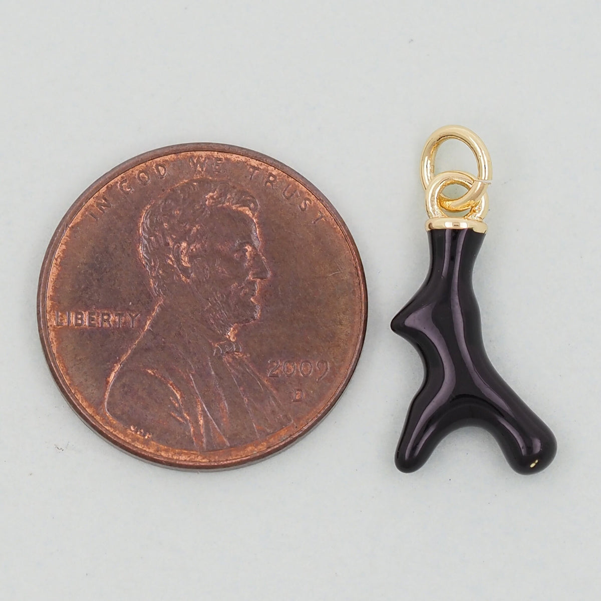 18K Gold Filled Hand Charm Pendant for Jewelry Making