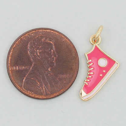 18K Gold Filled Charm Pendant for Jewelry Making
