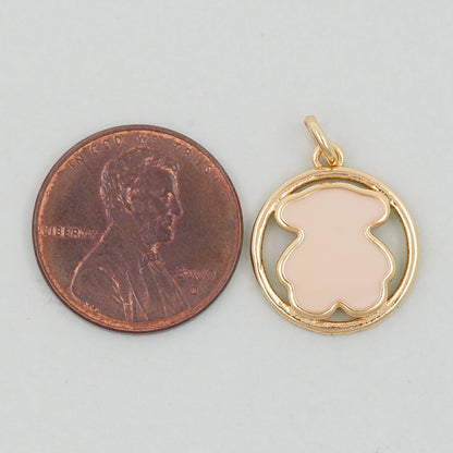 18K Gold Filled Hand Charm Pendant for Jewelry Making