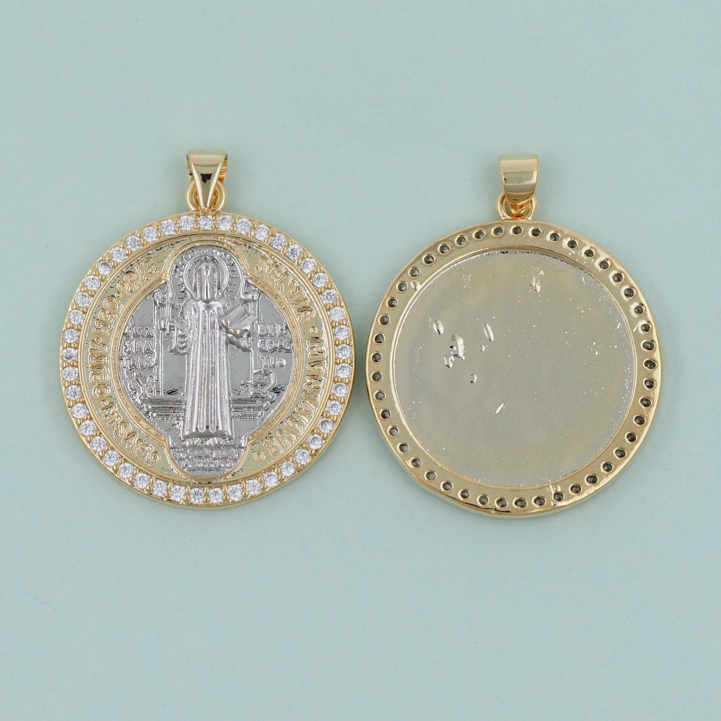 Gold virgin mary Charms,18K Gold Filled virgin mary Pendant,religious Charm Bracelet Necklace for DIY Jewelry Making Supply