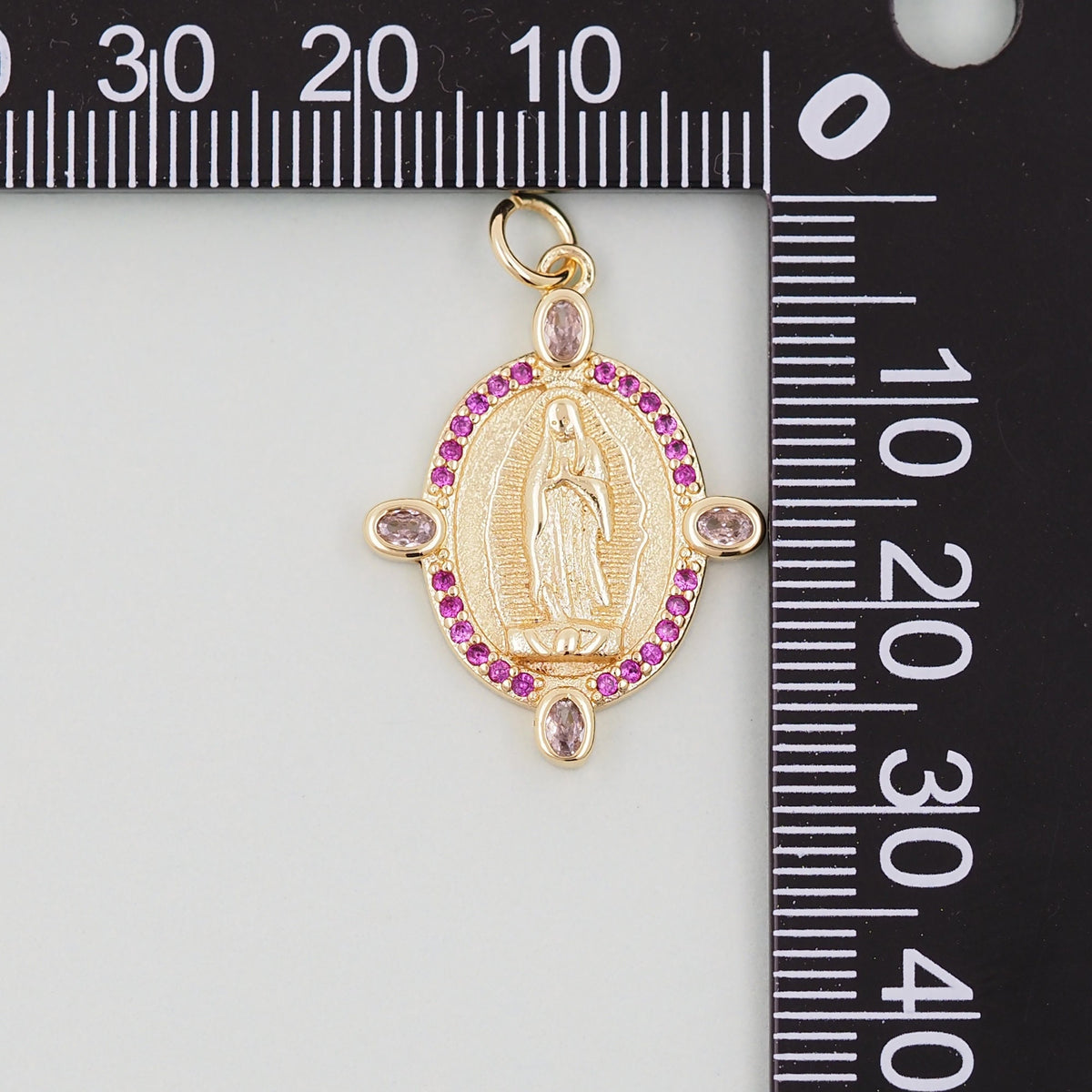 18K Gold Filled Charm Pendant for Jewelry Making