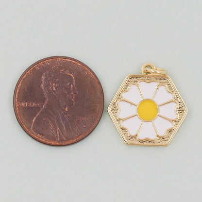 18K Gold Filled Hand Charm Pendant for Jewelry Making